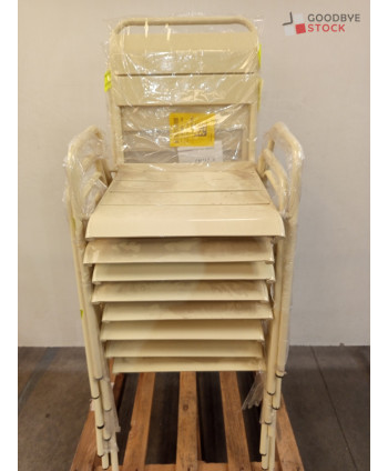 Chaises de jardin - 8 pièces