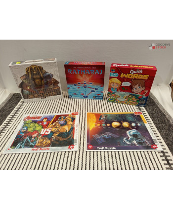 Jeux de société et puzzles...