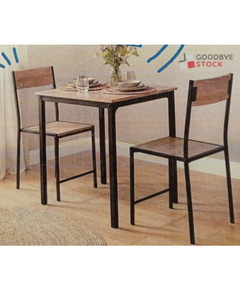 Set de table + 2 chaises -...