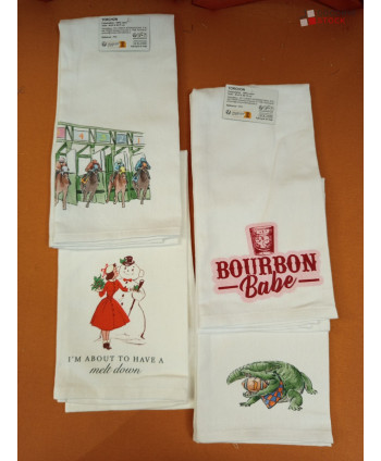 Torchons 100% coton - 60...
