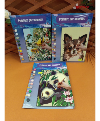 Peinture par numéros - 40 sets