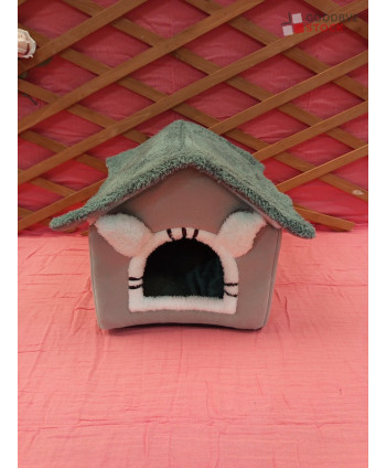 Maison pour chat - 8 pièces