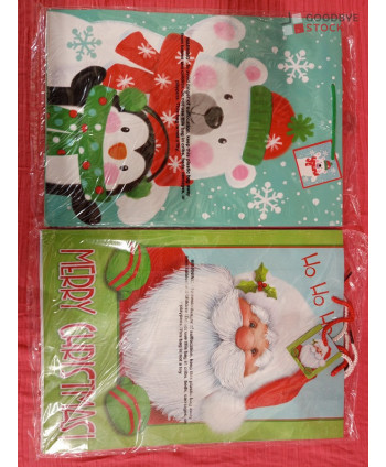Pack de 3 Gift bags noel -...