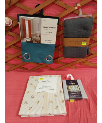 Linge de maison et linge de...
