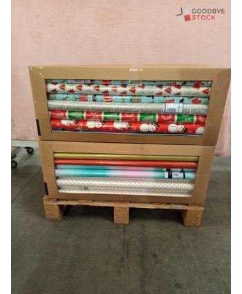Papiers cadeaux - 165 pièces