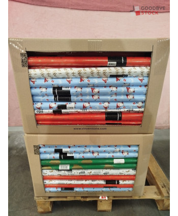 Papiers cadeaux - 260 pièces